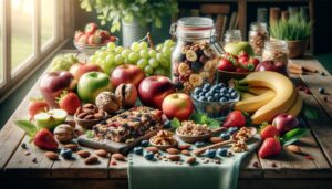Photo healthy snacks