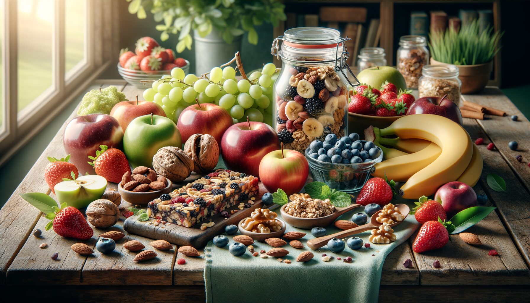 Photo healthy snacks